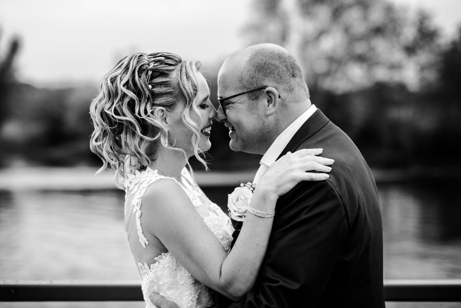 First look tussen bruid en bruidegom